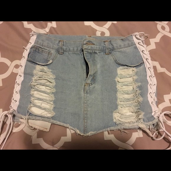 Dresses & Skirts - Jean Skirt
